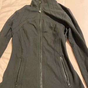 Black lululemon jacket size 6